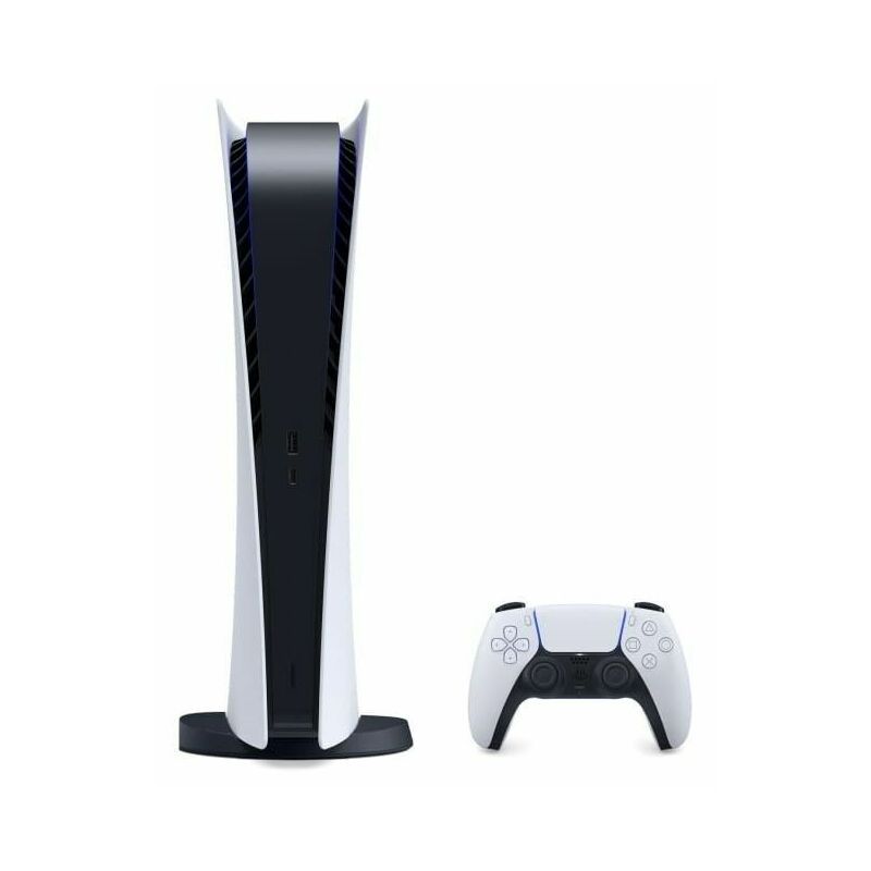 Sony PlayStation 5 console, All-Digital - 825 GB SSD, white