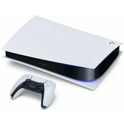 Sony PlayStation 5 console, All-Digital - 825 GB SSD, white